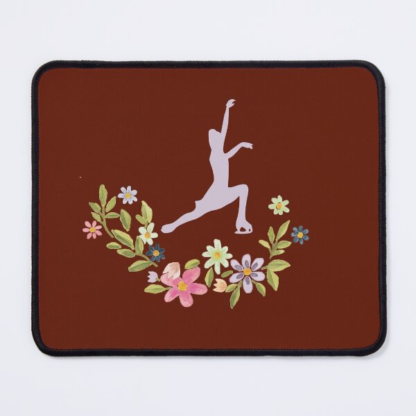 Item preview, Floral Figure Skater- Red Edition designed and sold by Megan-Alice.