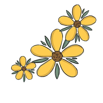Artwork thumbnail, Sunny flowers by RMSdesigns