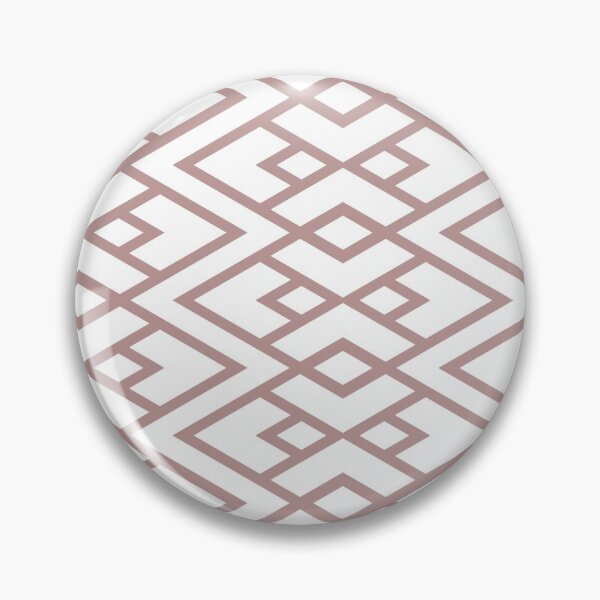 Item preview, Pink and White Diamond Shape Art Deco Pattern Pairs Dulux 2022 Popular Colour Pressed Petal - Color Trends designed and sold by ColorOfTheYears.
