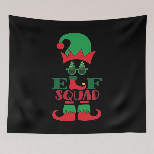 Item preview, Elf Squad Funny Family Christmas Matching Pajamas Xmas designed and sold by Tatus Brinal.