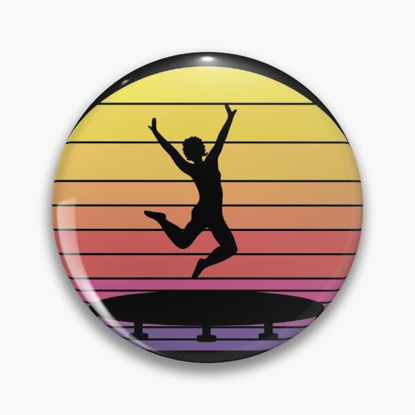 Item preview, Trampoline Park Jumping Indoor Playground Vintage Retro designed and sold by CuteDesigns1.