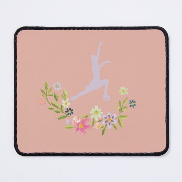 Item preview, Floral Figure Skater- Light Pink Edition designed and sold by Megan-Alice.