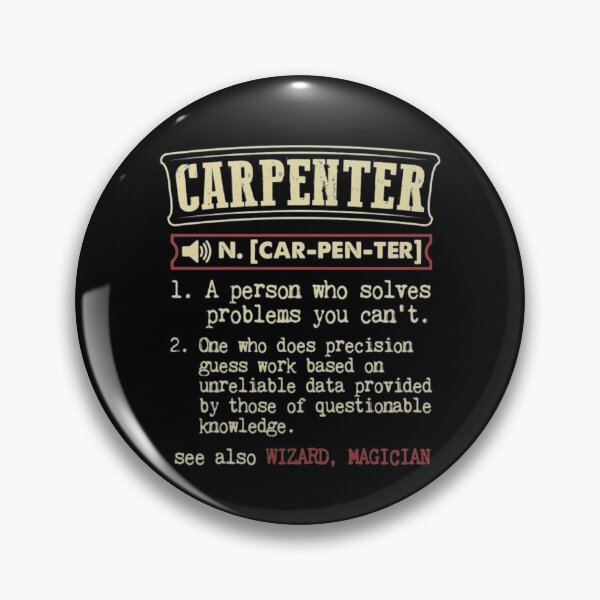Item preview, Carpenter Badass Definition designed and sold by aryagiri.