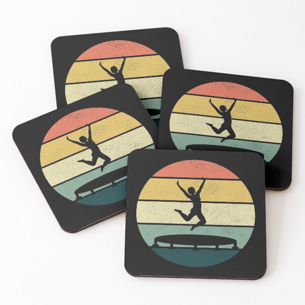 Item preview, Trampoline Park Jumping Indoor Playground Vintage Retro designed and sold by CuteDesigns1.