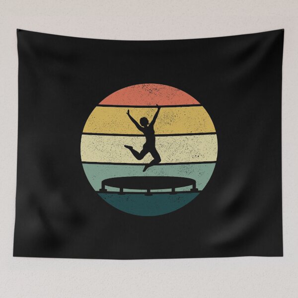 Item preview, Trampoline Park Jumping Indoor Playground Vintage Retro designed and sold by CuteDesigns1.