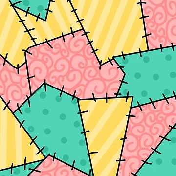 Artwork thumbnail, All Hallows’  patchwork by RMSdesigns