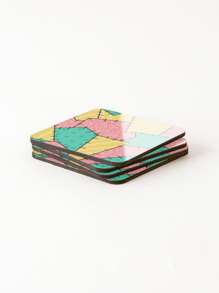 Thumbnail 4 of 5, Coasters (Set of 4), All Hallows’  patchwork designed and sold by RMSdesigns.
