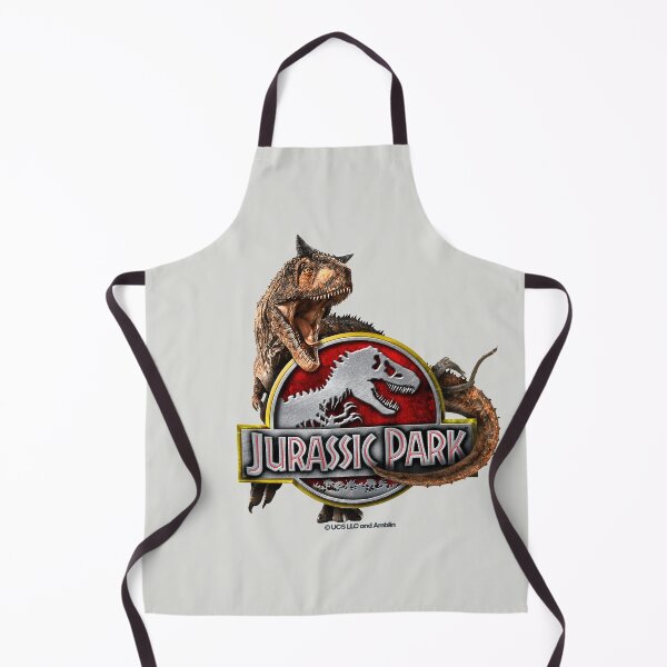 Item preview, Jurassic Park velociraptor with logo design designed and sold by chrlalexandru.