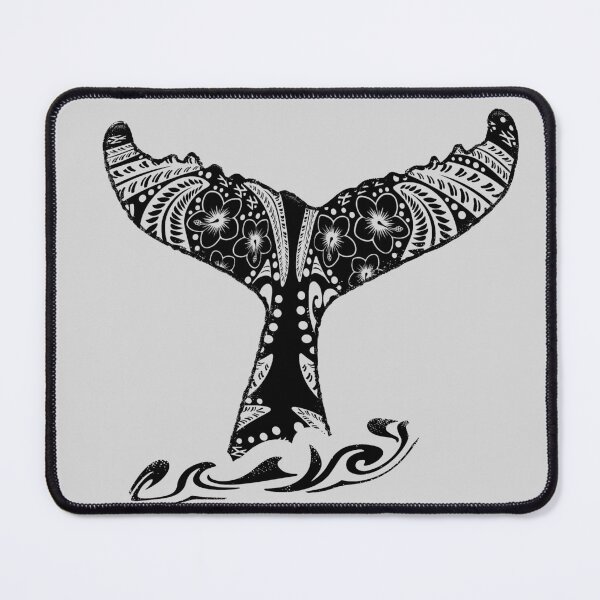 Item preview, Vintage Lahaina Tribal Whales Tail designed and sold by sunnthreads.