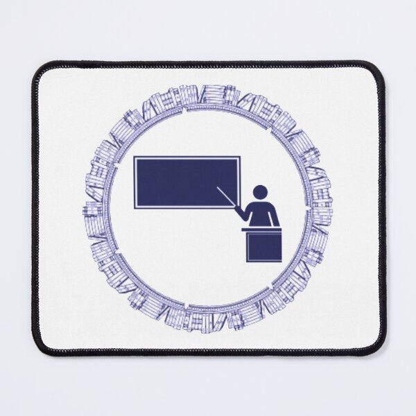 Item preview, SCHOOL TEACHER IN CLASSROOM BY THE BLACKBOARD-BOOK FRAME designed and sold by MrCreativeArts.