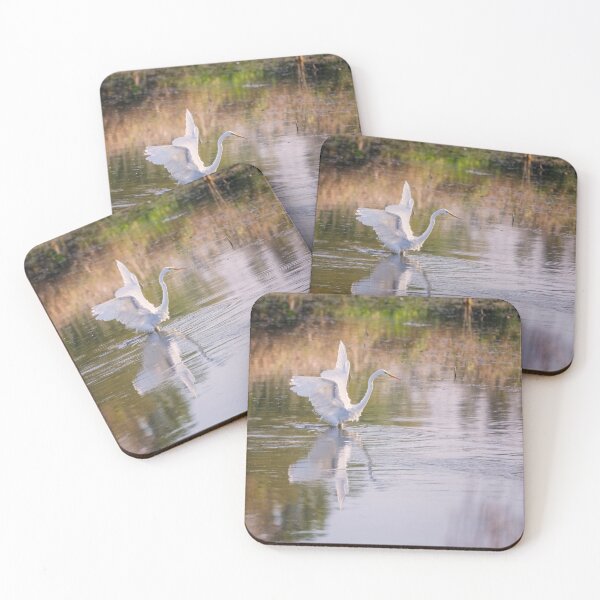 Item preview, Great Egret at Montezuma National Wildlife Refuge New York designed and sold by PhotoArt by Joan Carroll.