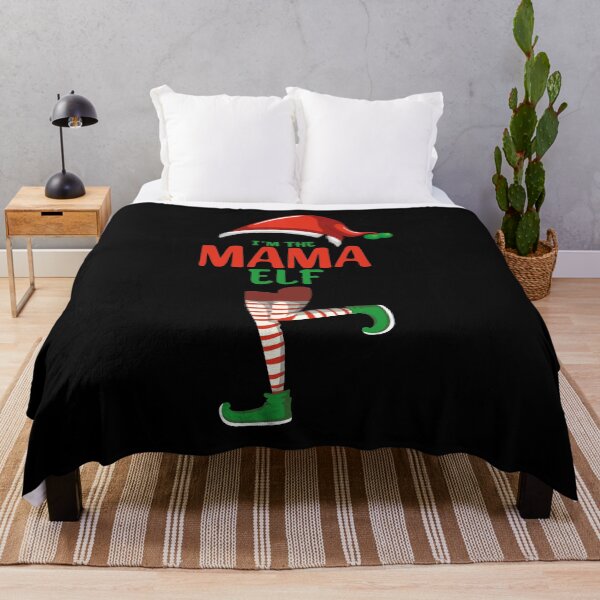 Item preview, Mama Elf Matching Family Group Christmas Party Pajama designed and sold by Tatus Brinal.