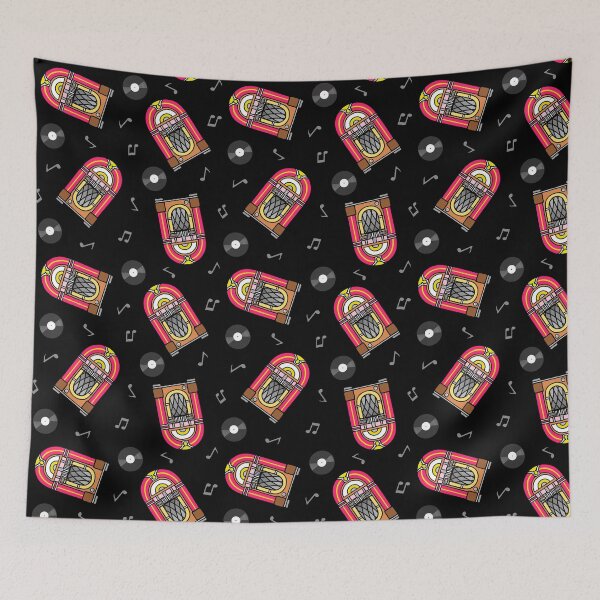 Item preview, Jukebox Boogie on Black designed and sold by The Wellington Boot.