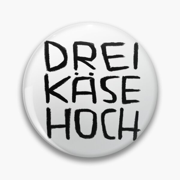 Item preview, Drei Käse Hoch, Dreikäsehoch, German Idiom for Kids designed and sold by badlydrawnbabe.