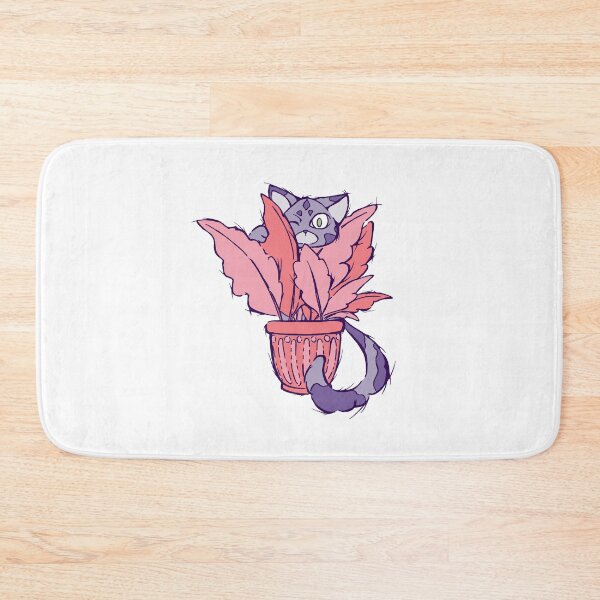 Item preview, Kitty Personalities - The Botanist - Cute Cat designed and sold by VivienBDesign.