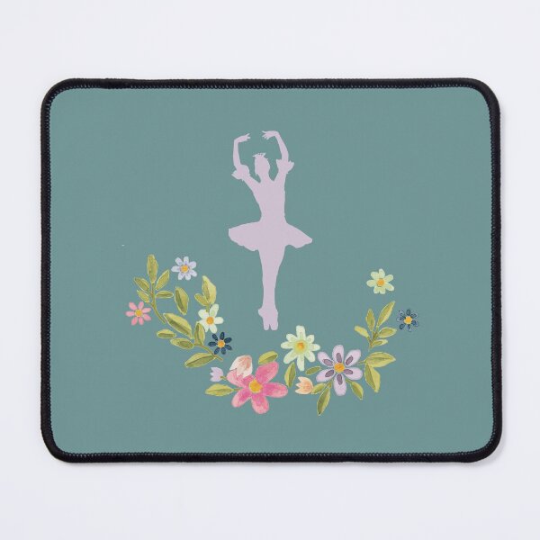 Item preview, Floral Dancer- Light Teal Edition designed and sold by Megan-Alice.