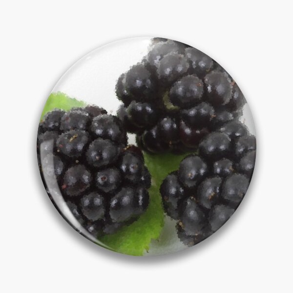 Item preview, Three Perfect Blackberries designed and sold by MathenaArt.