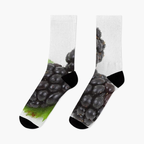 Item preview, Three Perfect Blackberries designed and sold by MathenaArt.