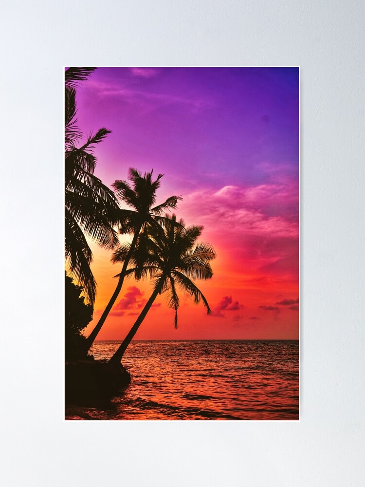Society6 ケース Hawaii Sunset Palm Tree Sea il_340x270.1580256895_pg8k.jpg