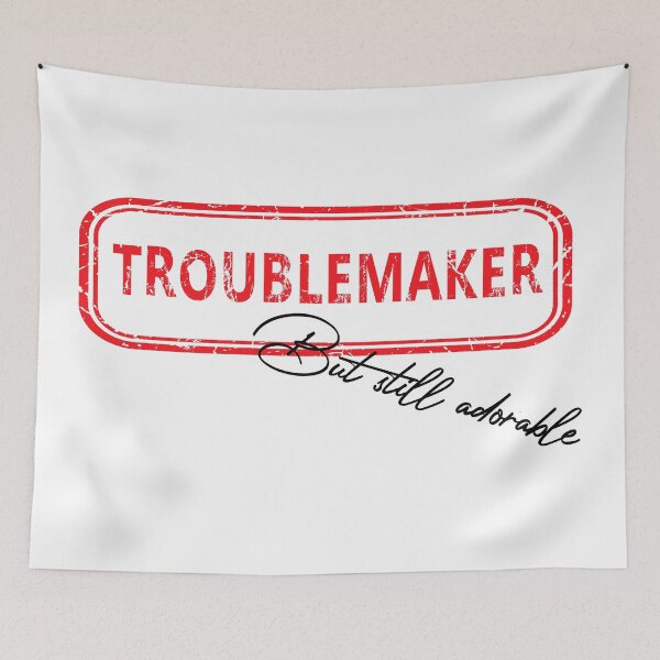 Item preview, Troublemaker, but still adorable designed and sold by Teedefy.
