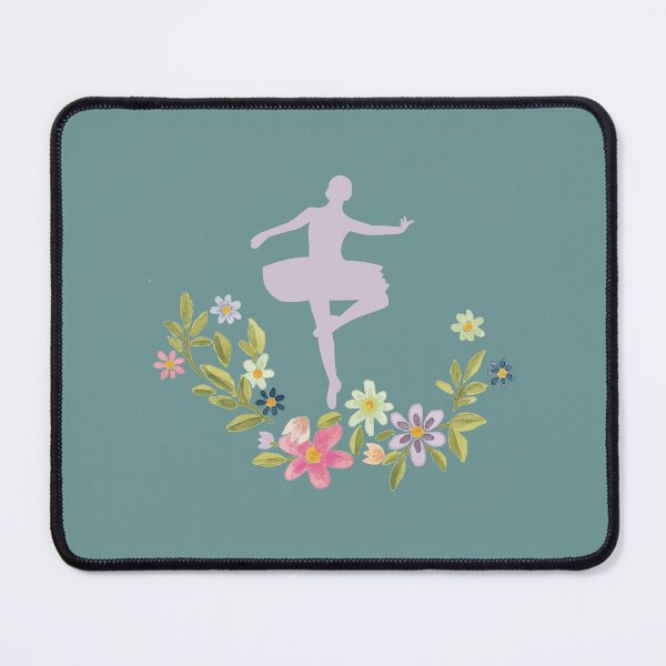 Item preview, Floral Ballerina- Light Teal Edition designed and sold by Megan-Alice.