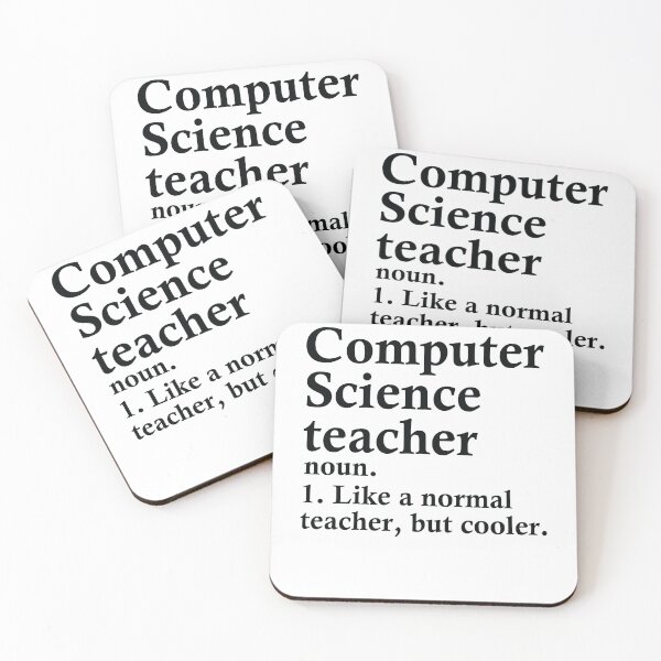 Item preview, Computer Science Teacher Definition designed and sold by woodesigner.