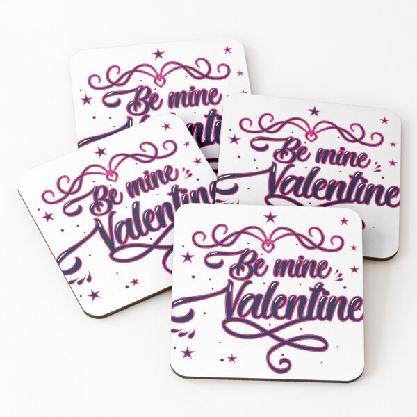 Item preview, "Be Mine Valentine" Typography Design. designed and sold by GraphicSphere.