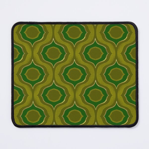 Item preview, 60's Tessellation // Avocado Green designed and sold by The Wellington Boot.
