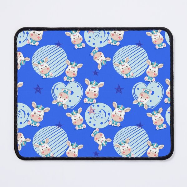 Item preview, Qute unicorn with stars and hearts pattern designed and sold by urban-color.