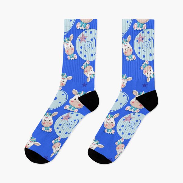 Item preview, Qute unicorn with stars and hearts pattern  designed and sold by urban-color.
