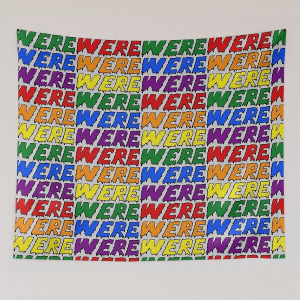 Item preview, LGBTQ Were Werewolf Text  designed and sold by TheAplus.