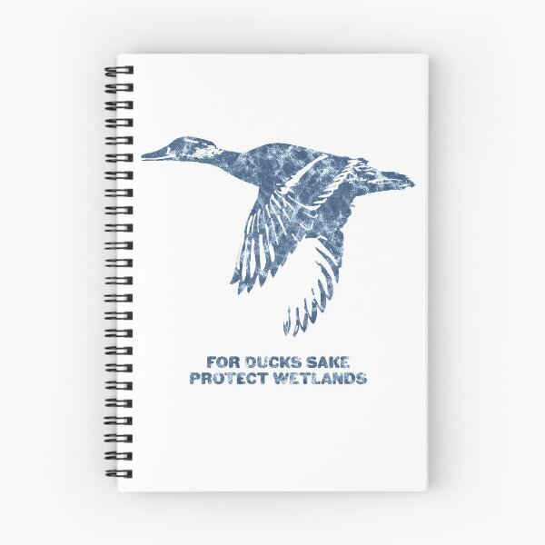 Item preview, For Ducks Sake, Protect Wetlands (blue) designed and sold by Simcoe County Greenbelt Coalition.