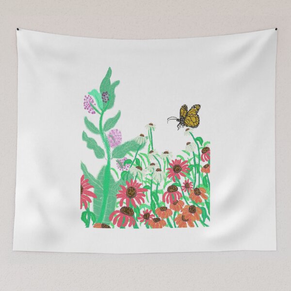 Item preview, Echinacea field  designed and sold by NatureDesigned.