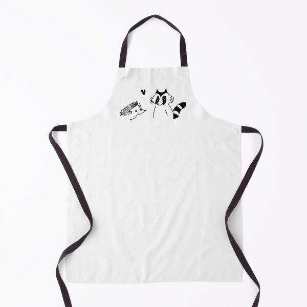 Item preview, hedgehog and raccoon drawing  designed and sold by dora6.