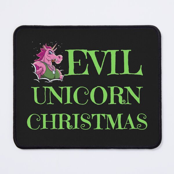 Item preview, Evil Unicorn Christmas designed and sold by omeca.
