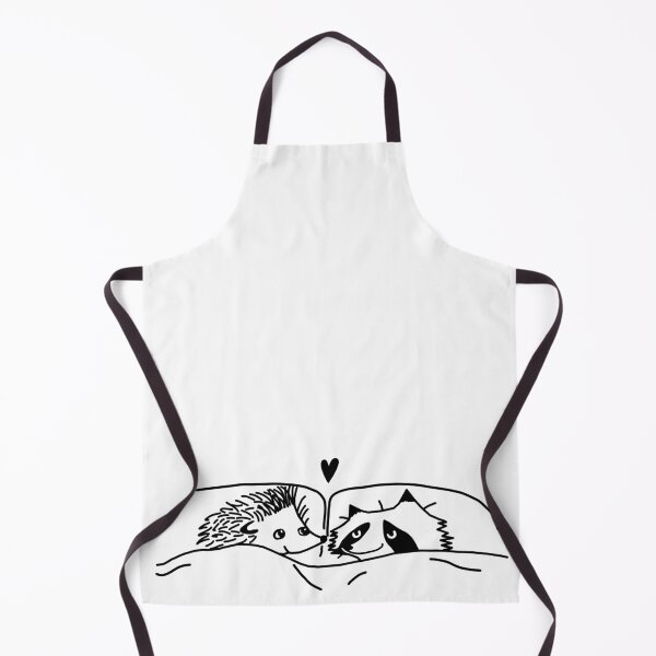 Item preview, hedgehog and raccoon drawing designed and sold by dora6.