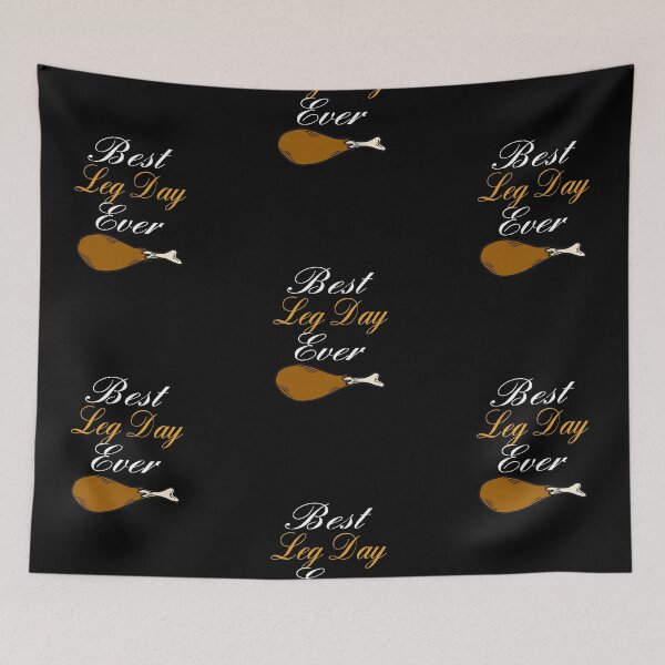 Item preview, Best Leg Day Ever - Thanksgiving - Funny designed and sold by AsmArt-co.