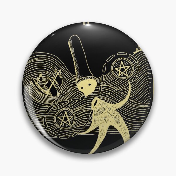 Item preview, The Two of Pentacles Tarot Card designed and sold by Owl-n-bear.