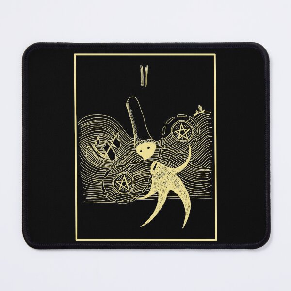 Item preview, The Two of Pentacles Tarot Card designed and sold by Owl-n-bear.