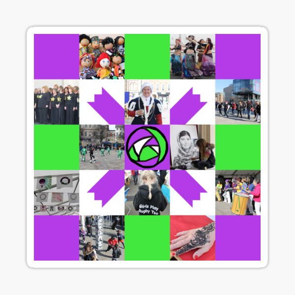 Celebrate International Women's Day - Grid Sticker