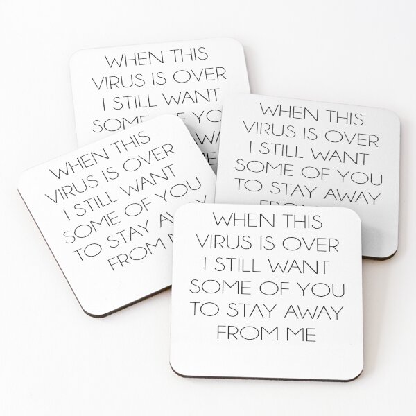 Item preview, Corona Virus, When This Virus Is Over, designed and sold by OB-Store.