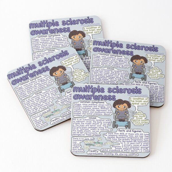 Item preview, Multiple Sclerosis Awareness designed and sold by walkingonwheels.