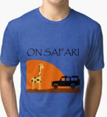 On Safari - Defender 110 Tri-blend T-Shirt