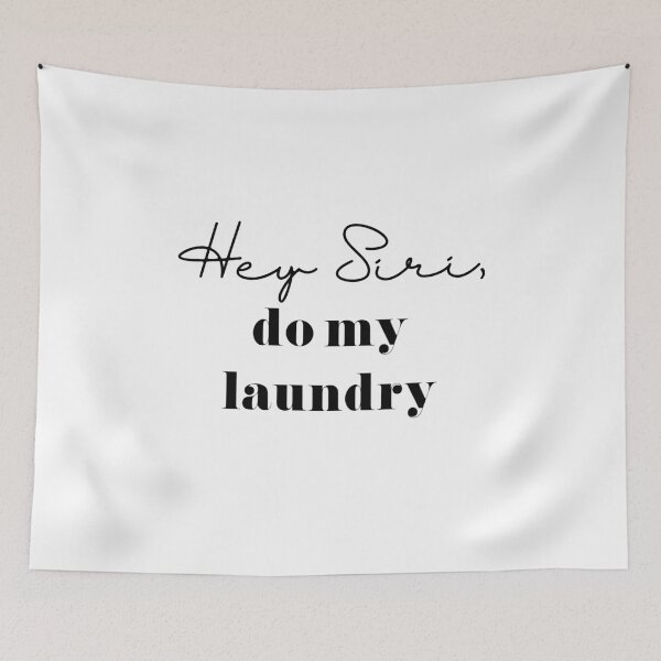 Item preview, Hey Siri, do my laundry designed and sold by GirlGangPrints.