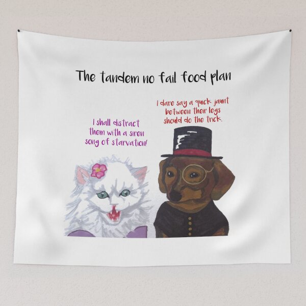 Item preview, Cats & Dogs Working Together designed and sold by Kristi Brooks.
