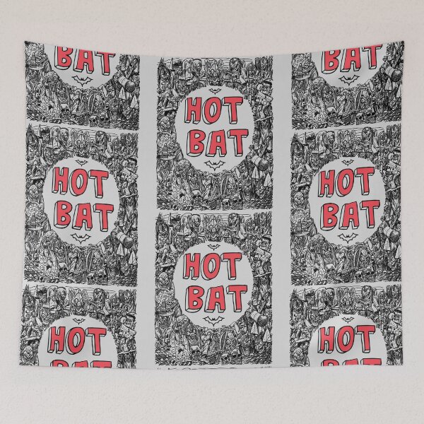 Item preview, Hot Bat Halloween designed and sold by TheAplus.