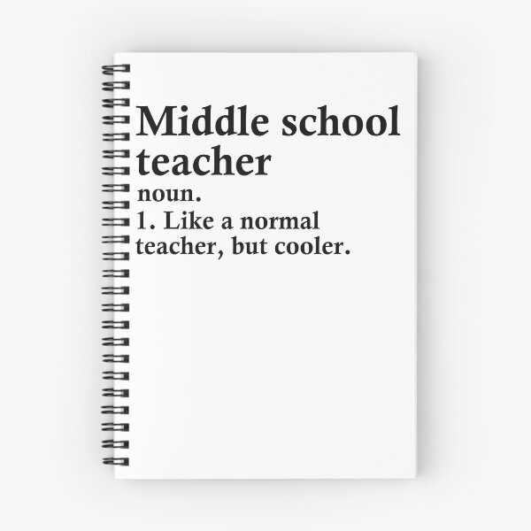 Item preview, Middle School Teacher Definition designed and sold by woodesigner.
