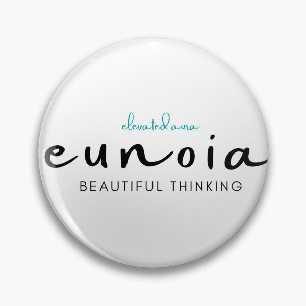 Item preview, eunoia beautiful thinking graphic print designed and sold by elevated-aura.