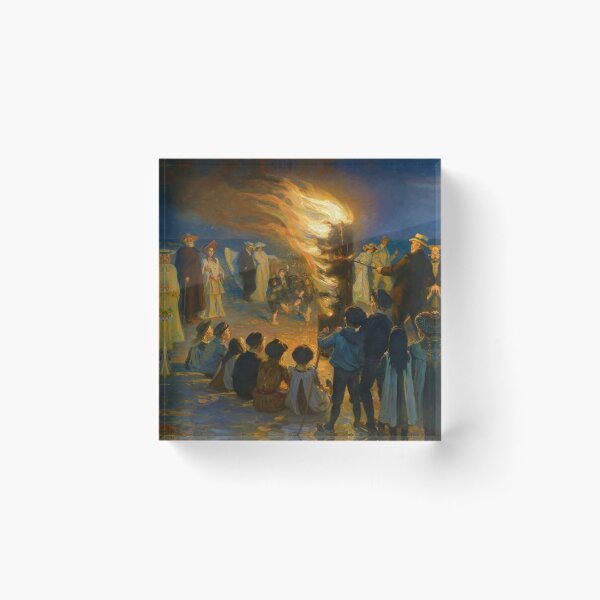 Item preview, Midsummer's Eve Bonfire on Skagen's Beach designed and sold by allhistory.