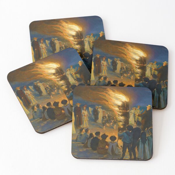 Item preview, Midsummer's Eve Bonfire on Skagen's Beach designed and sold by allhistory.